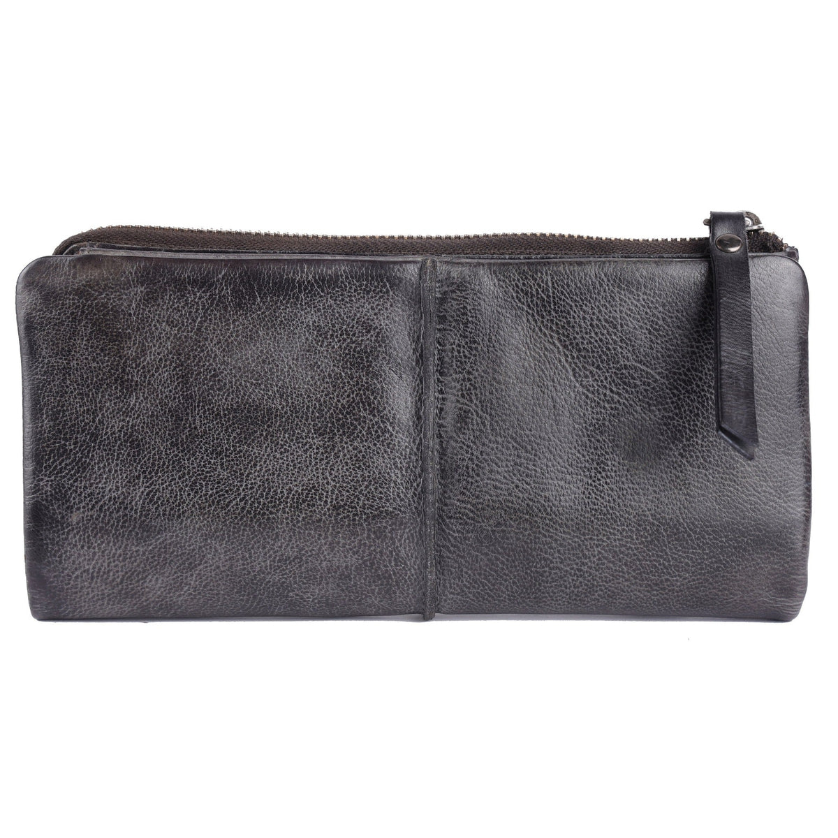 Andi Leather Wallet - Charcoal