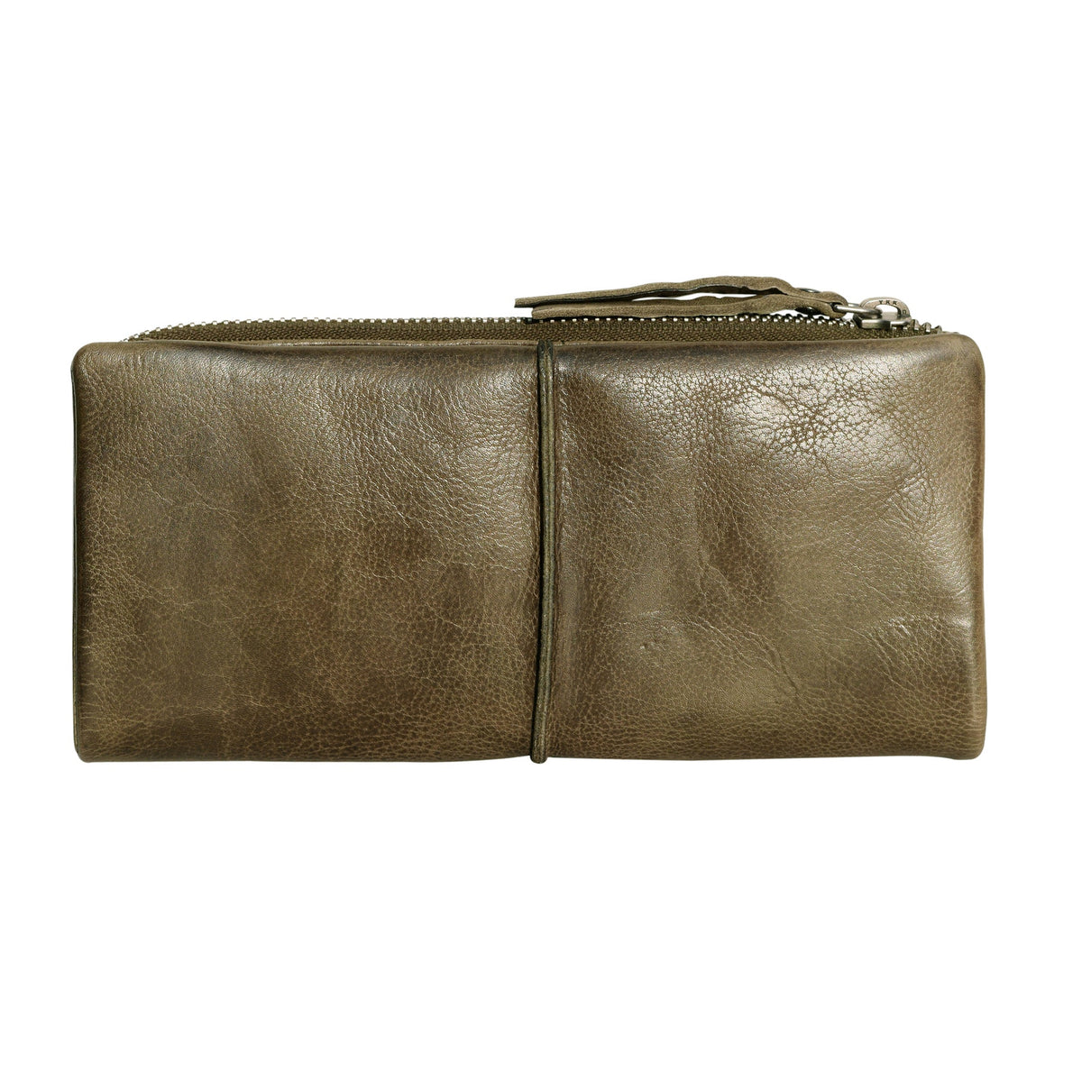 Andi Leather Wallet - Moss