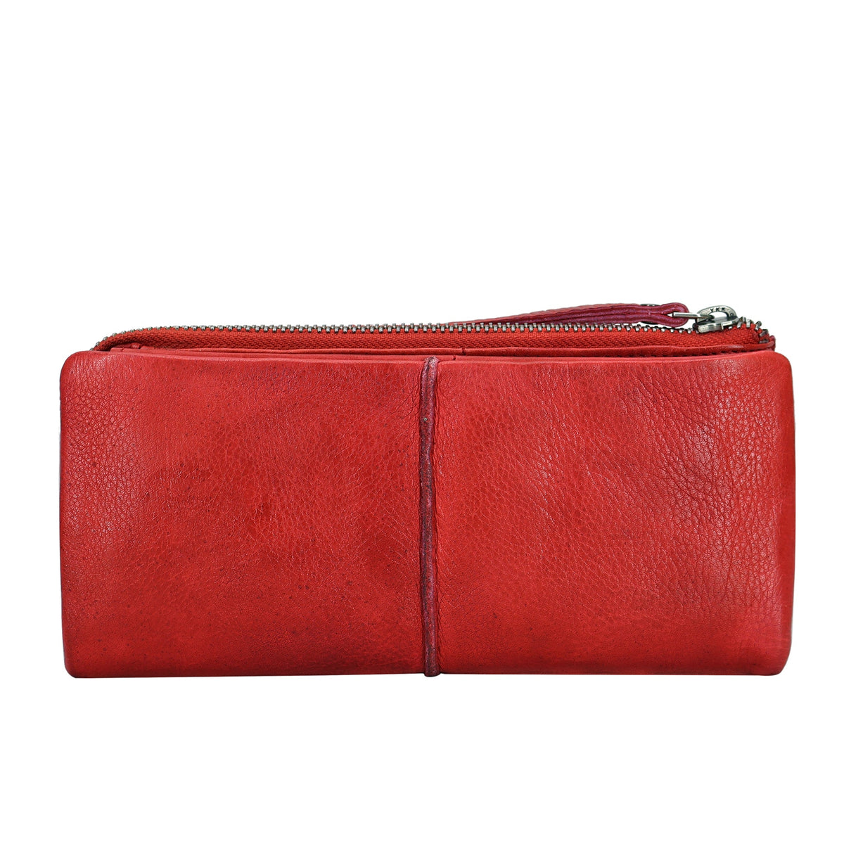 Andi Leather Wallet - Red