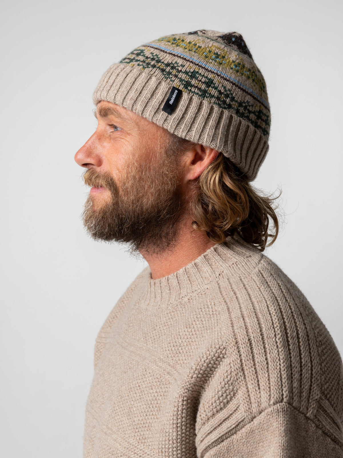 Talland Fair Isle Beanie - Image 2