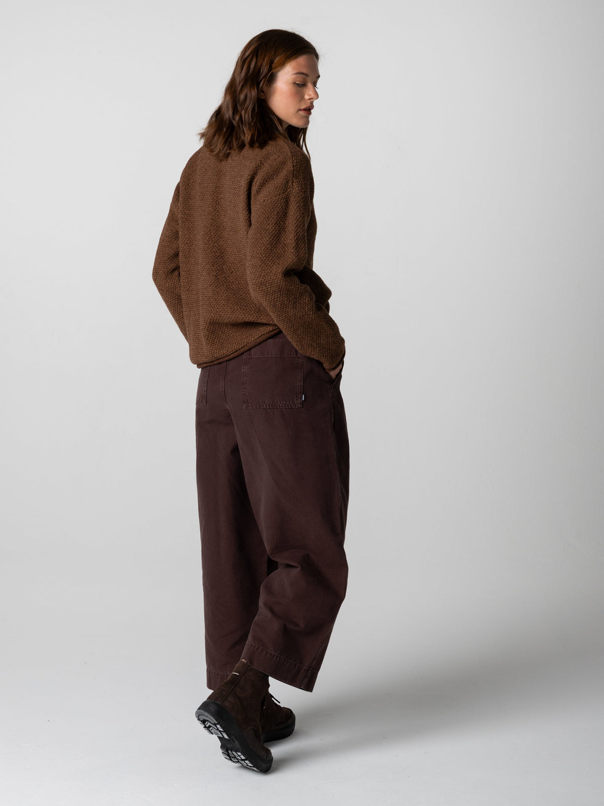 Women's Studio Canvas Trouser - Image 4