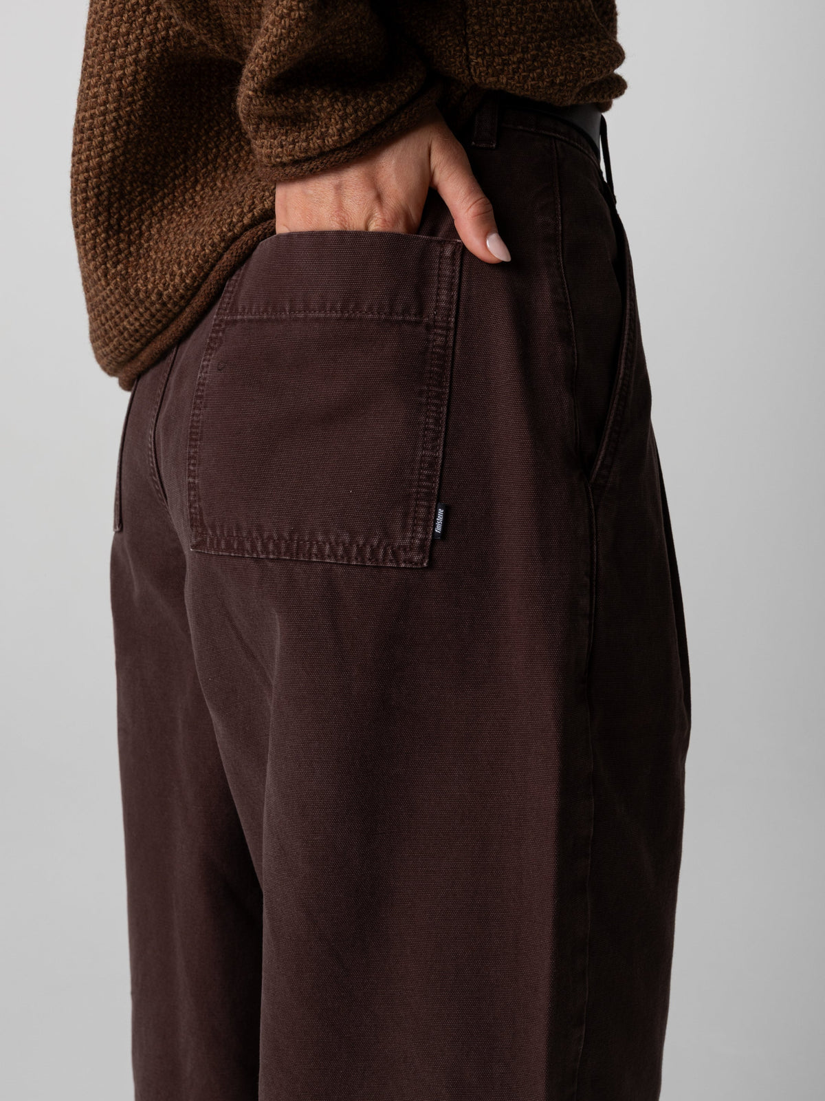 Women's Studio Canvas Trouser - Image 6