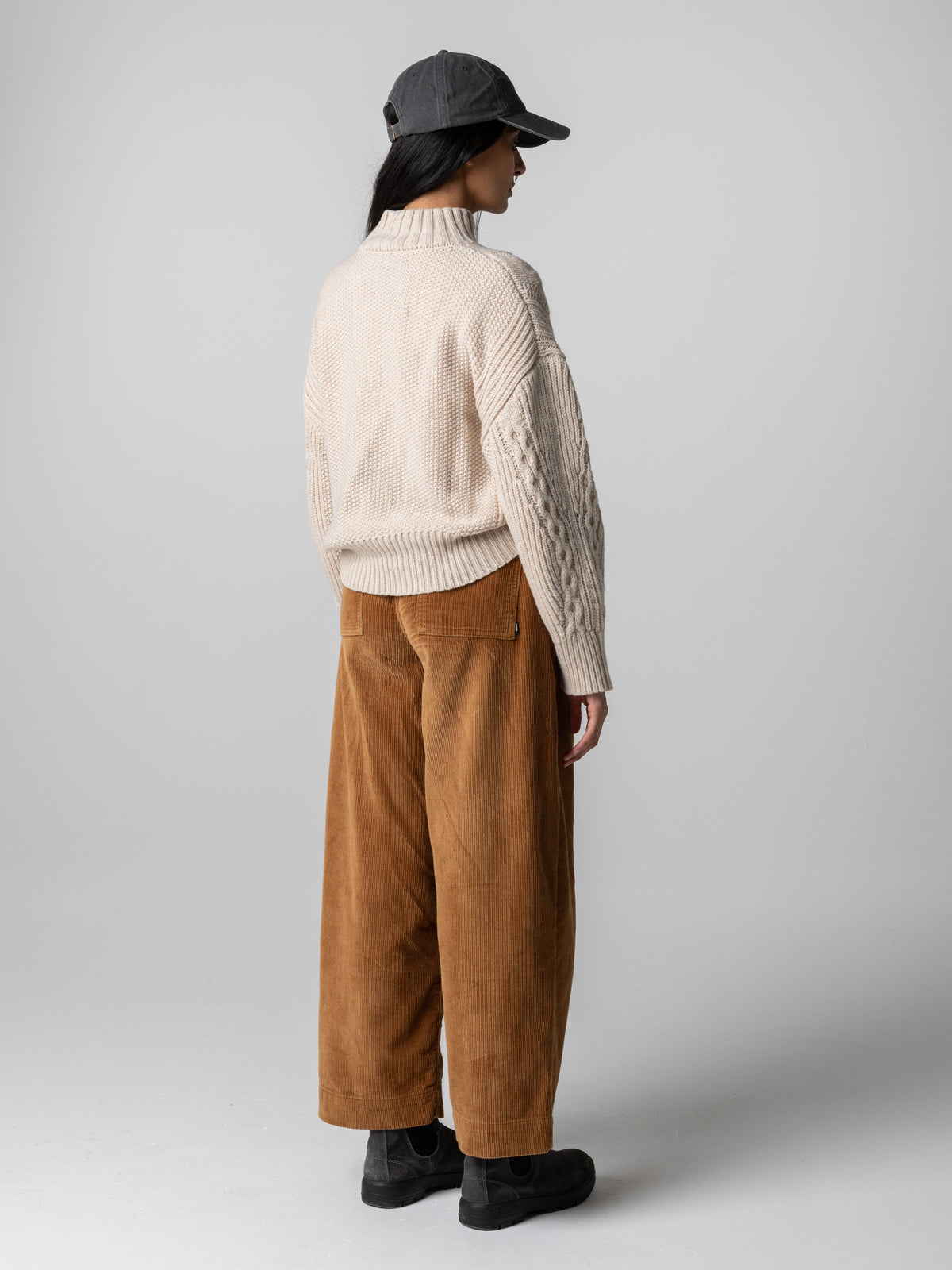 Women's Nova Aran Knit Jumper - Image 5