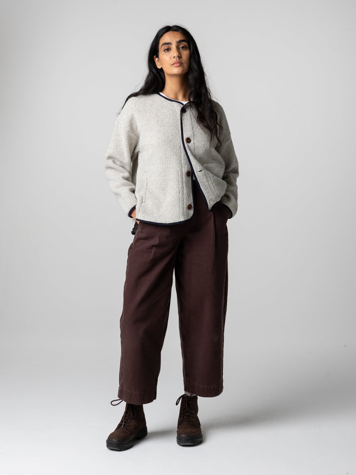 Women's Elowen Fleece Cardigan - Image 3
