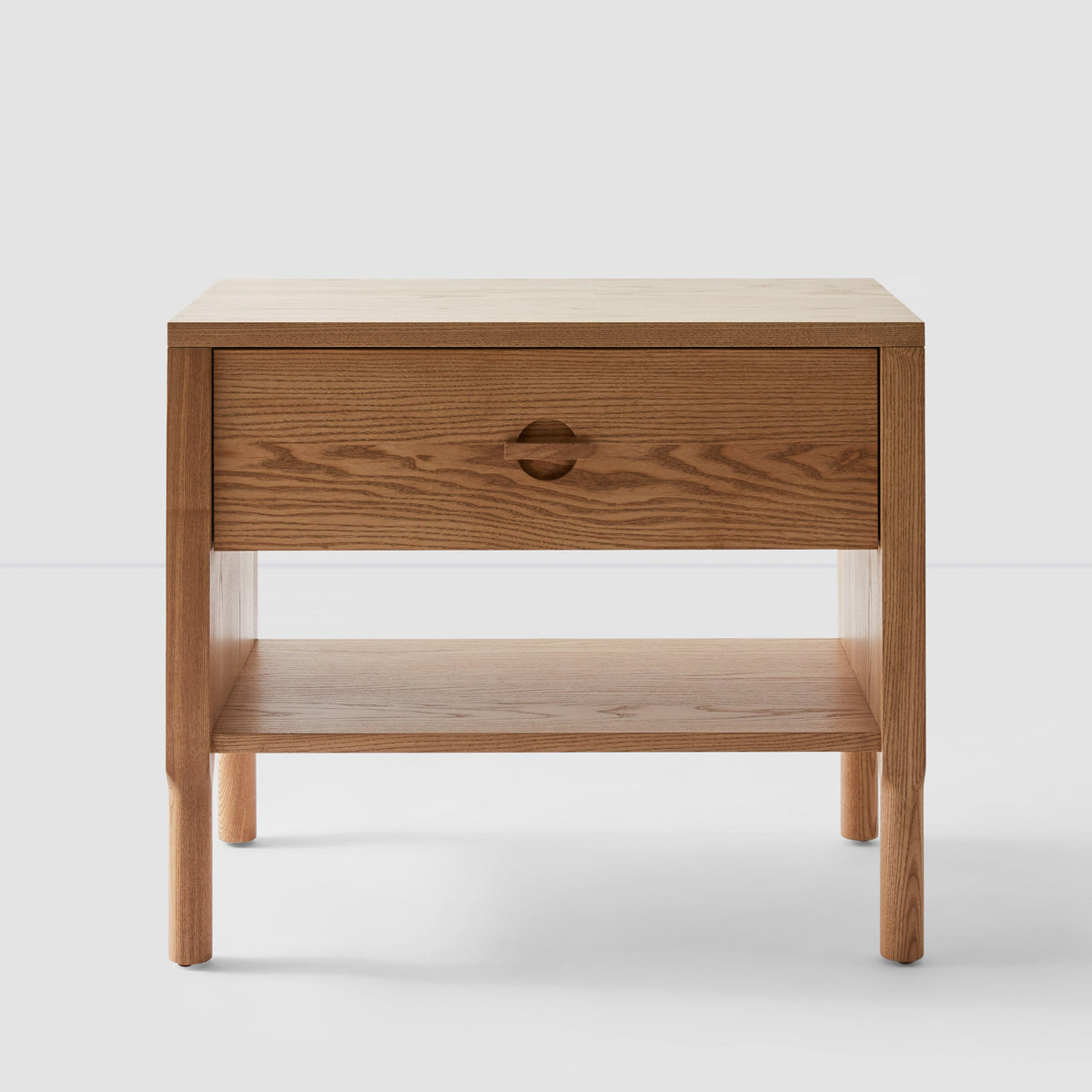 Avon Nightstand - Natural Ash / Wide