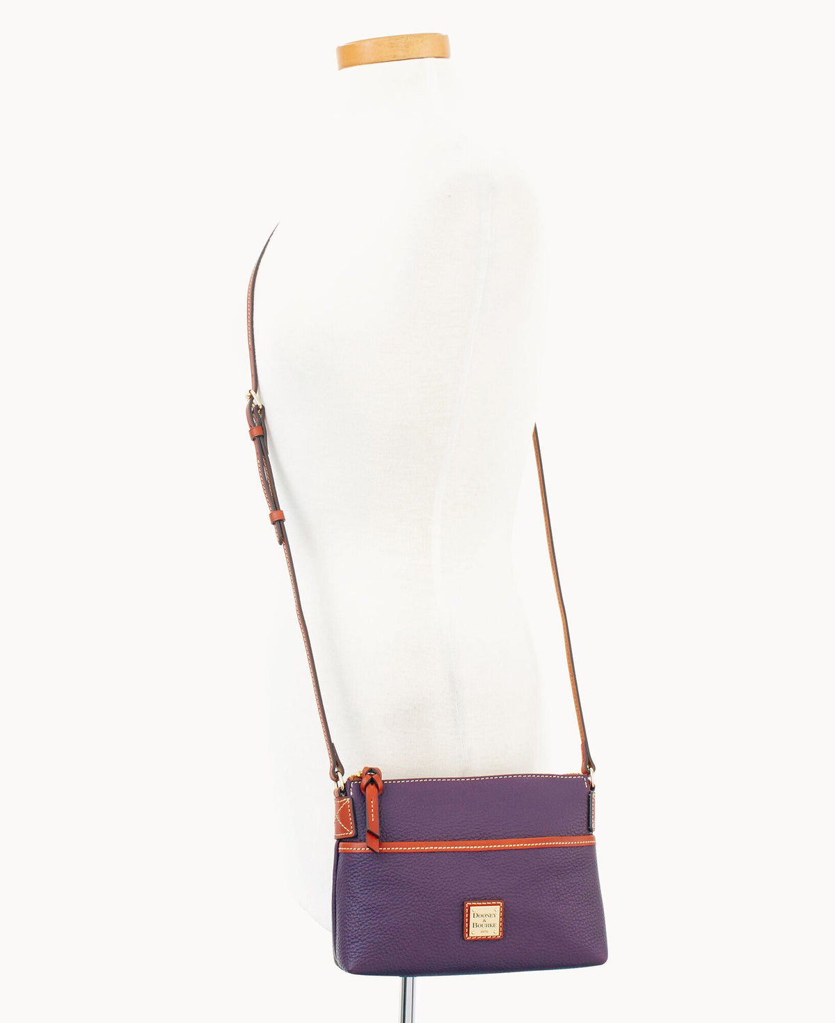 Pebble Grain Ginger Crossbody - Image 93