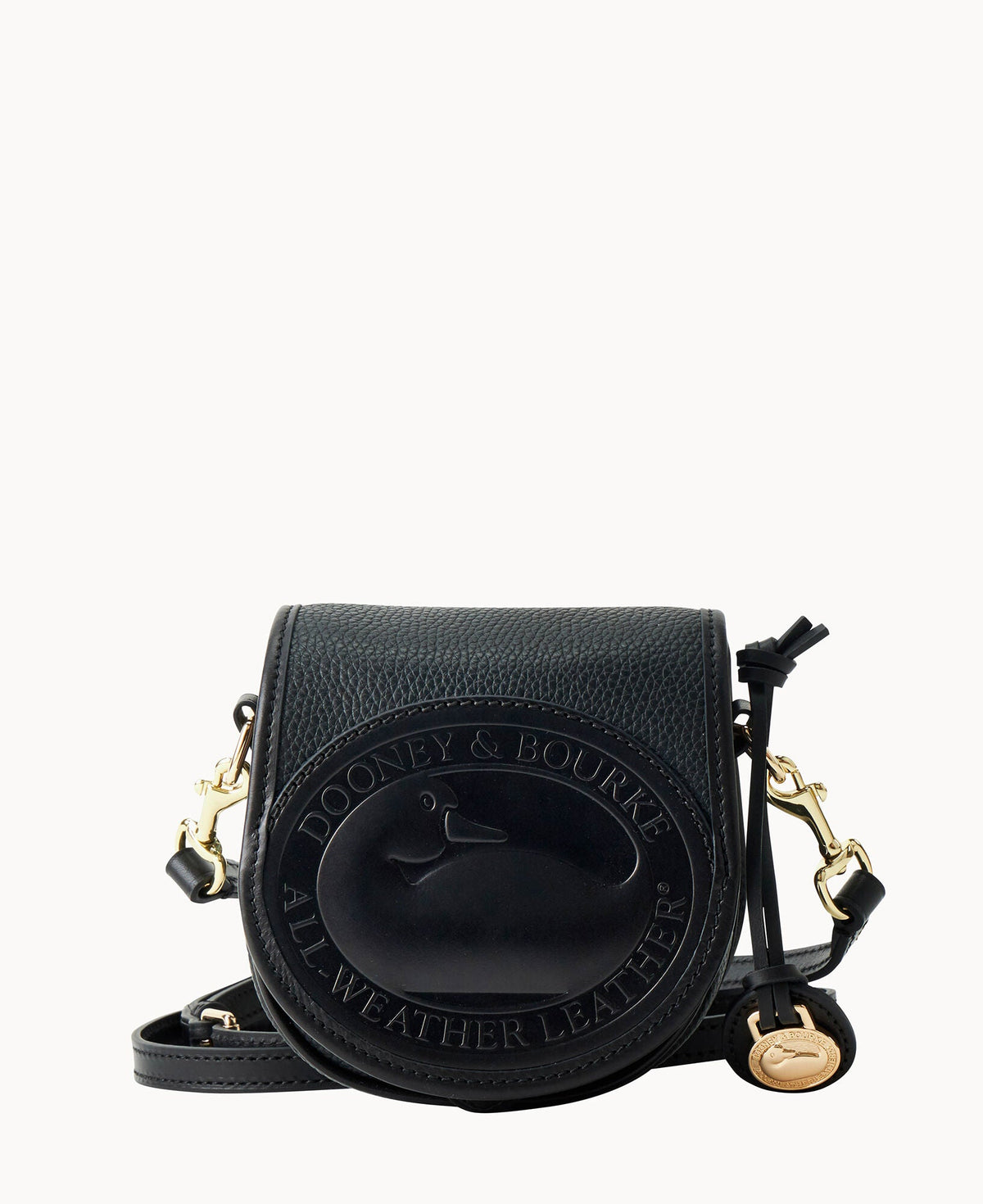 All Weather Leather 2 Duck Bag - Black Black