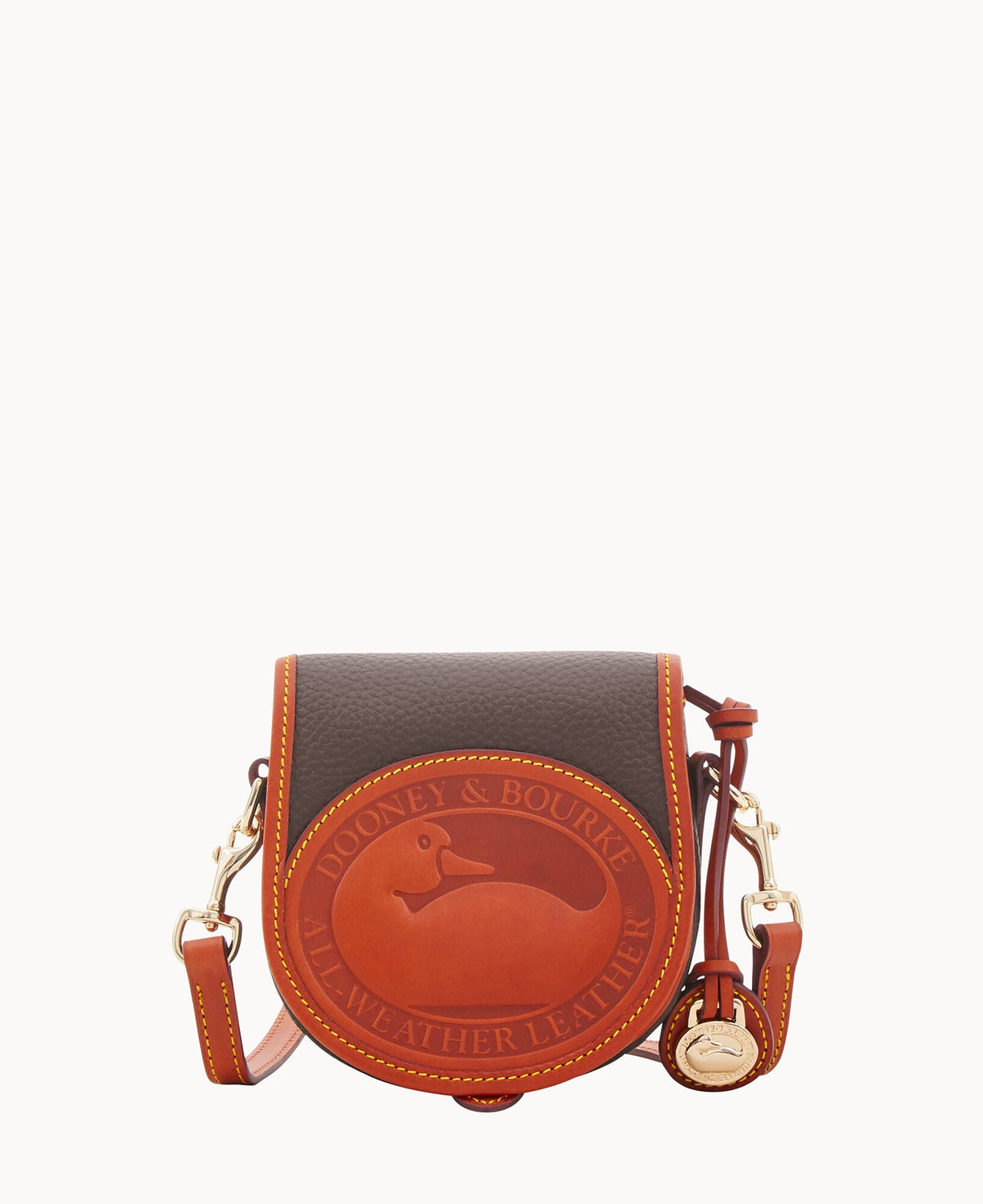 All Weather Leather 2 Duck Bag - Elephant