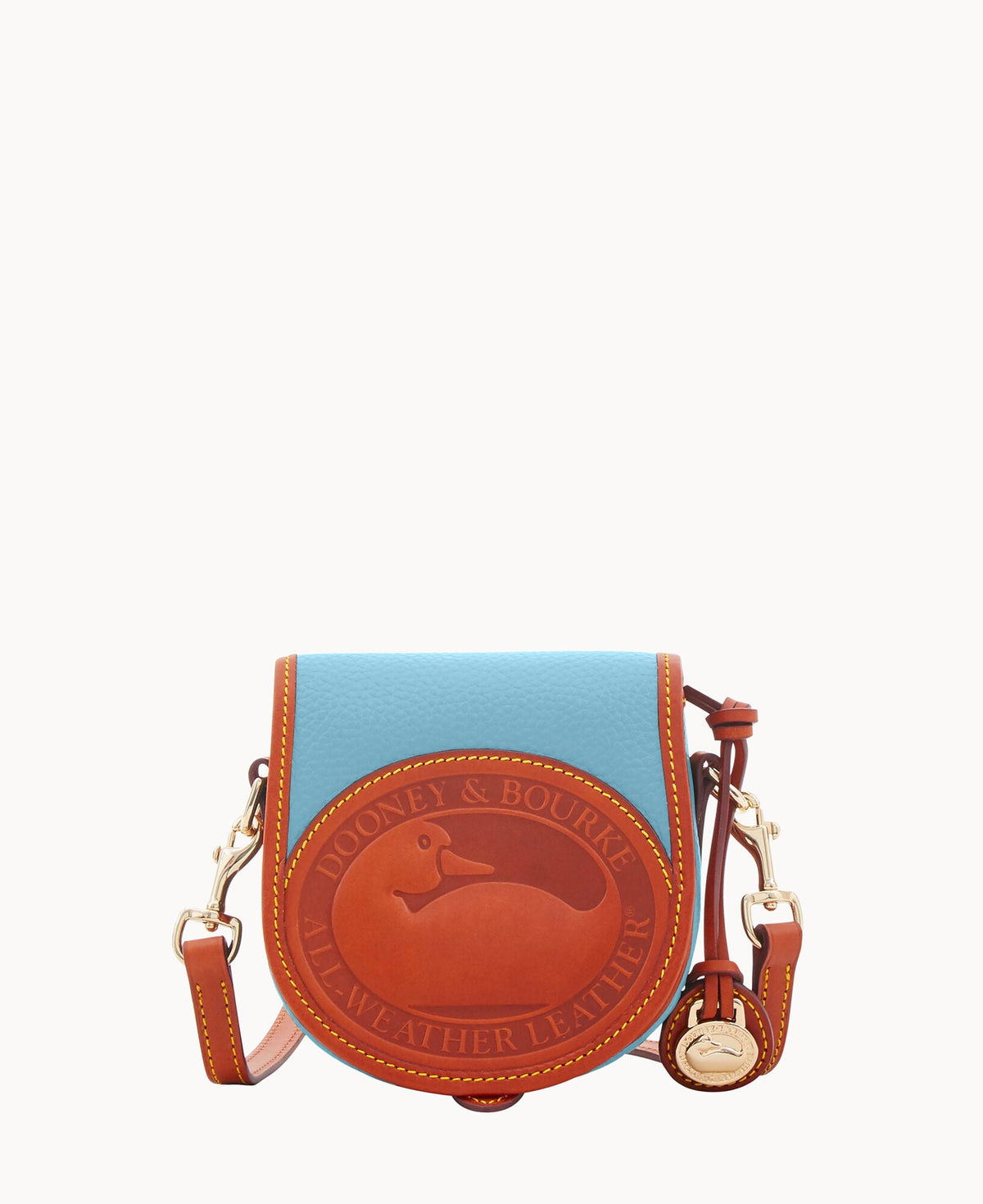 All Weather Leather 2 Duck Bag - Caribbean Blue