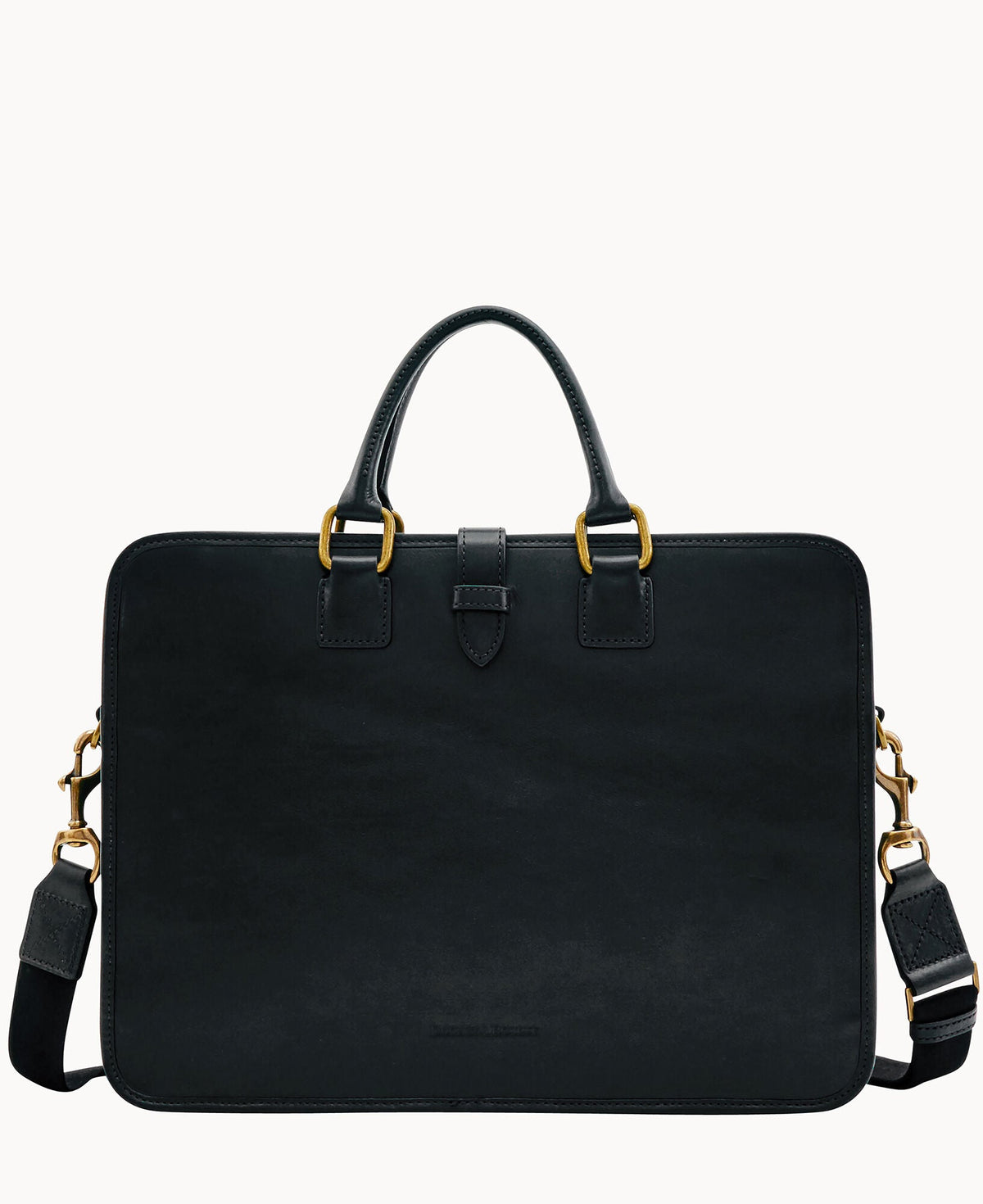 Florentine Brooklyn Briefcase - Black