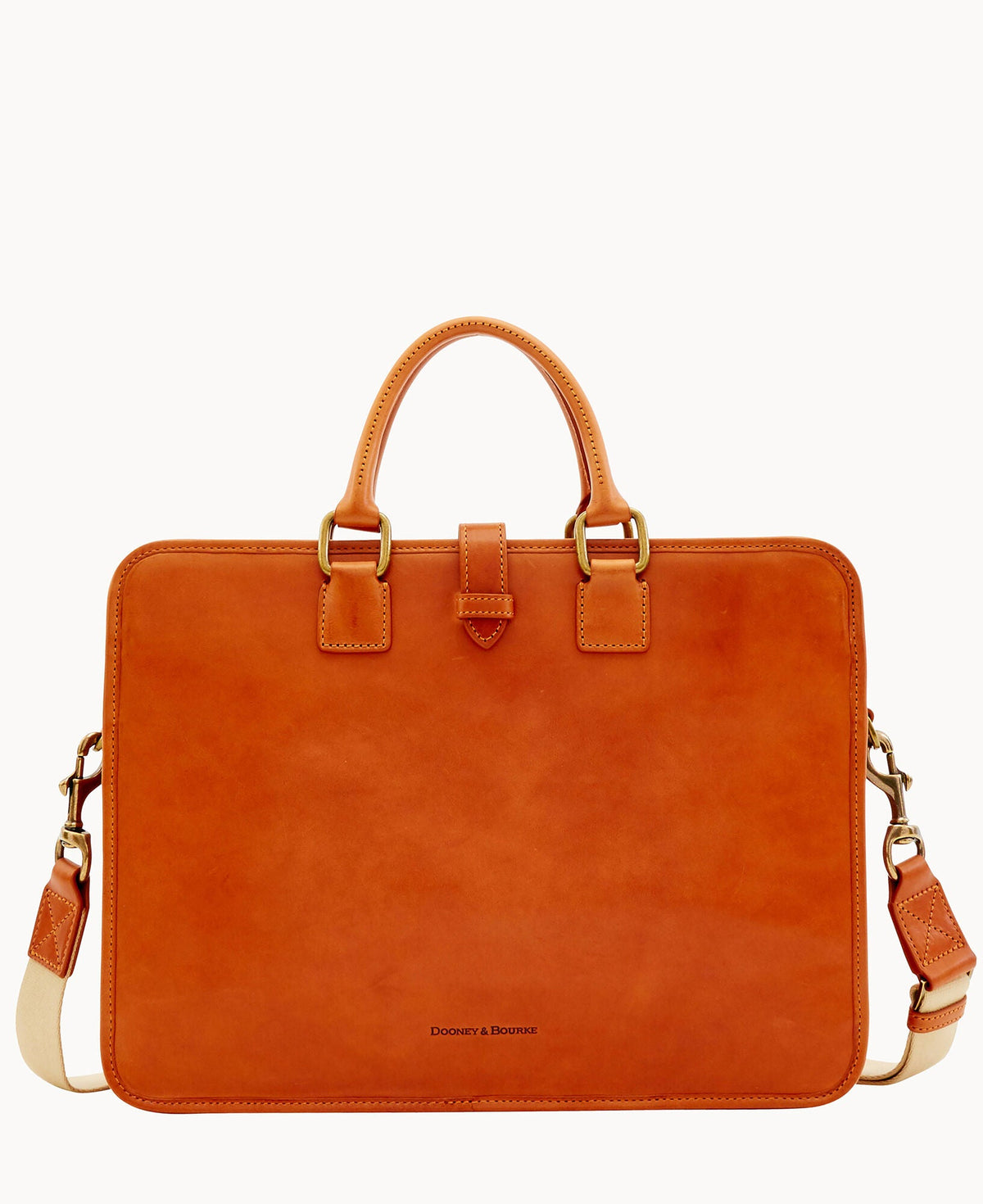 Florentine Brooklyn Briefcase - Natural