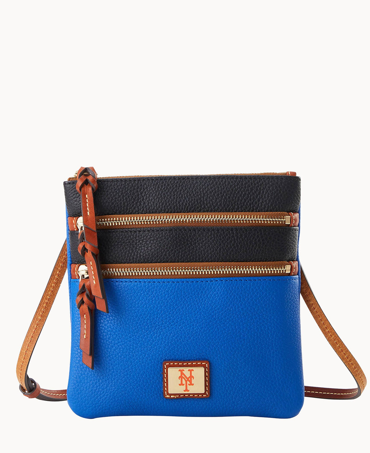 MLB Mets Triple Zip Crossbody