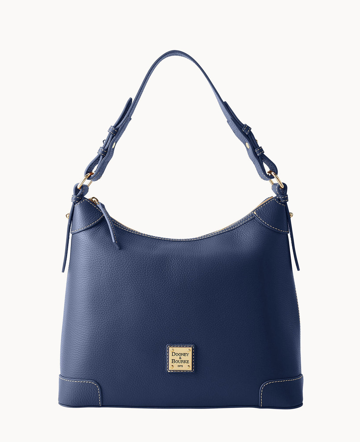 Lucca Leather Hobo - Marine
