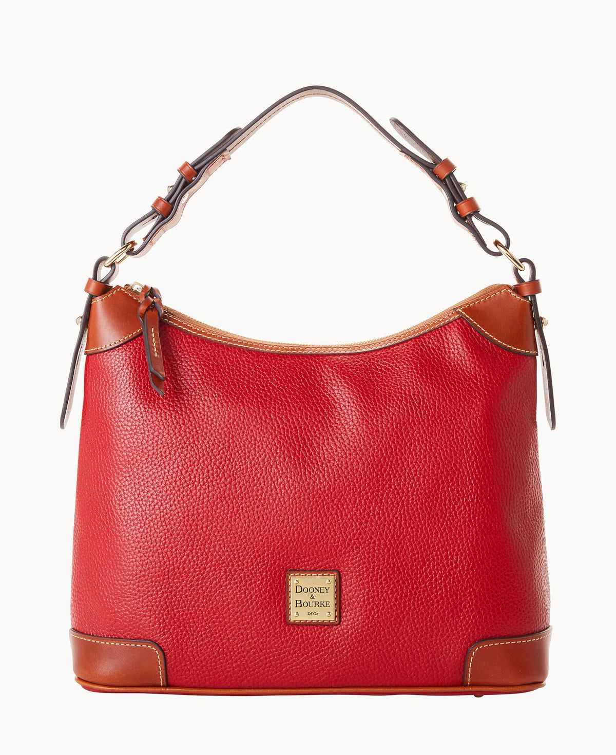 Pebble Grain Hobo - Red