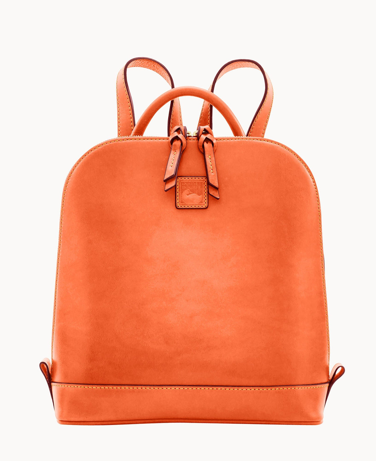 Florentine Zip Pod Backpack - Salmon