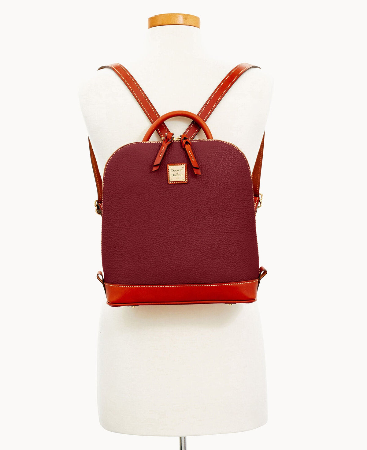 Pebble Grain Zip Pod Backpack - Image 32