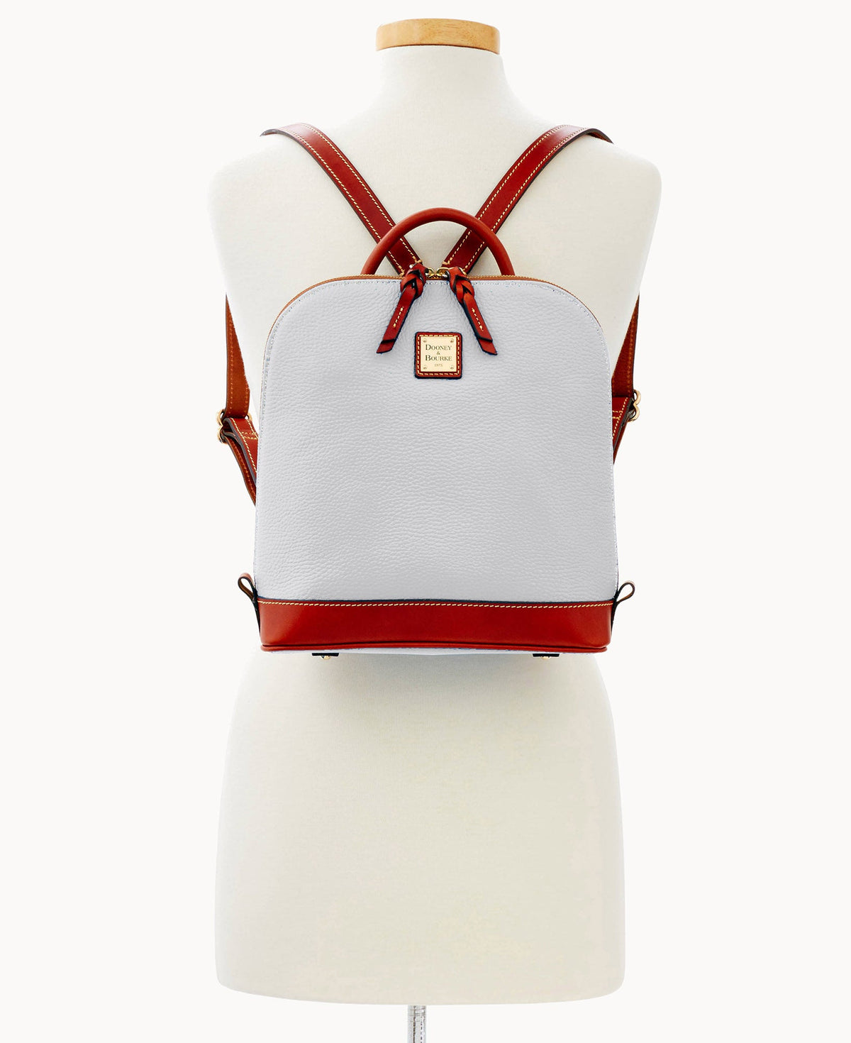 Pebble Grain Zip Pod Backpack - Image 92
