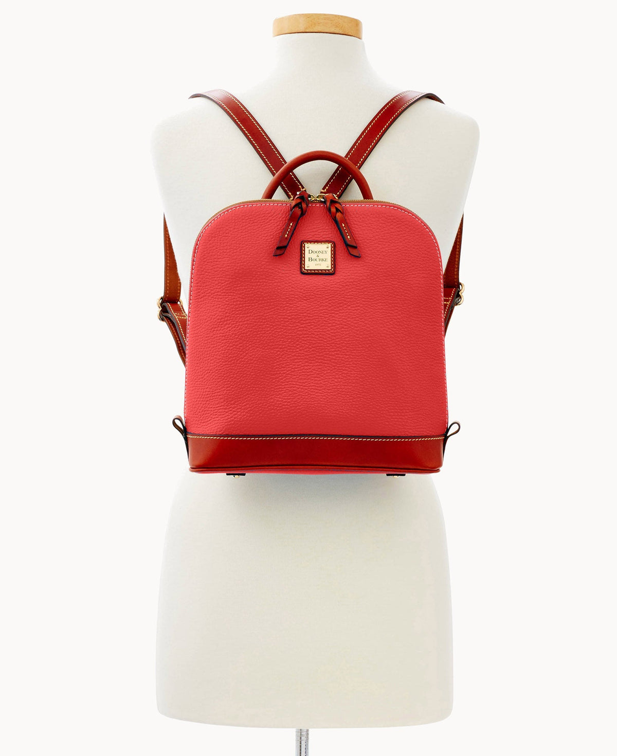 Pebble Grain Zip Pod Backpack - Image 96