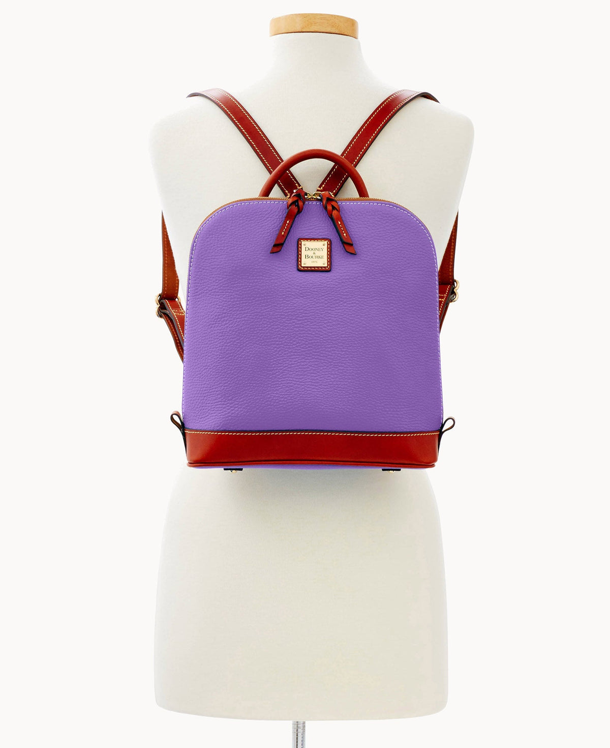 Pebble Grain Zip Pod Backpack - Image 100