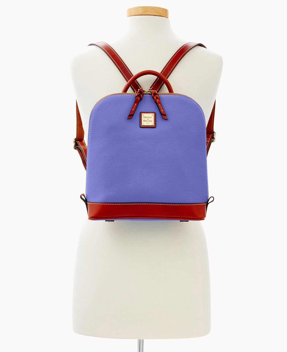 Pebble Grain Zip Pod Backpack - Image 104