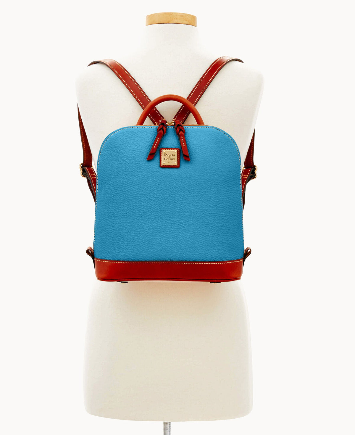 Pebble Grain Zip Pod Backpack - Image 80