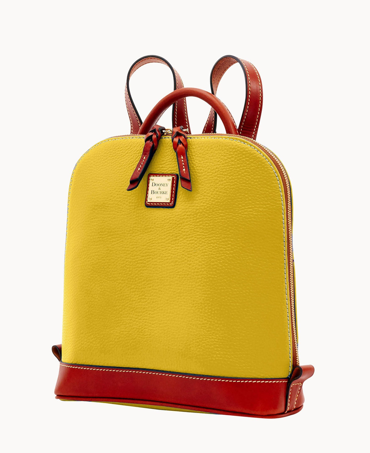 Pebble Grain Zip Pod Backpack - Image 110