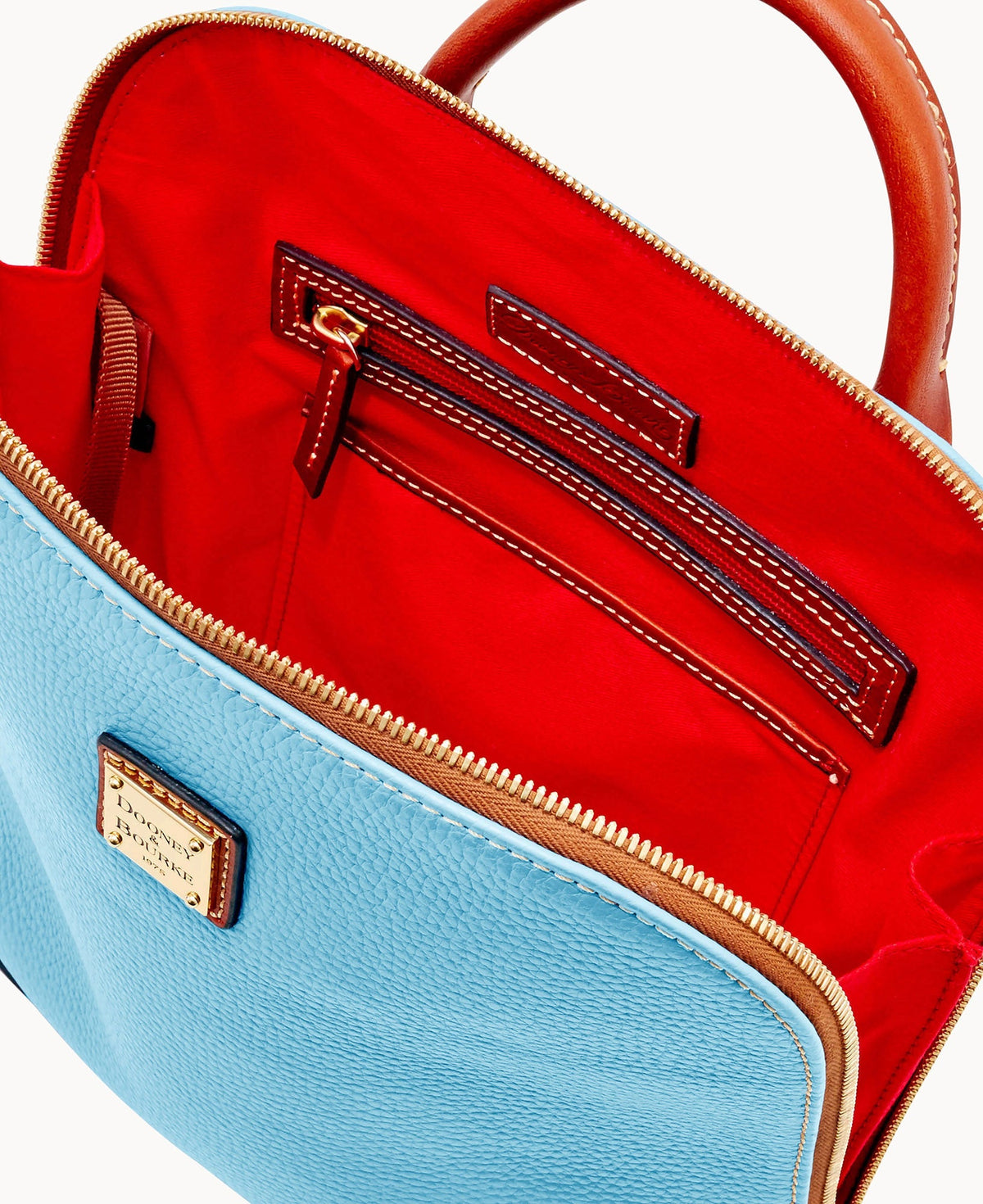 Pebble Grain Zip Pod Backpack - Image 115