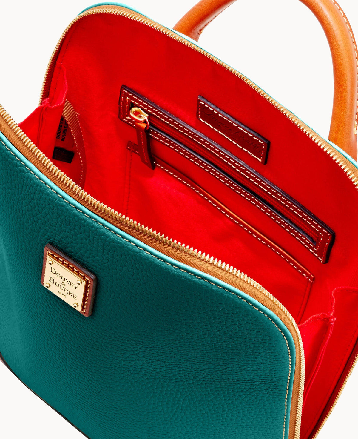 Pebble Grain Zip Pod Backpack - Image 63