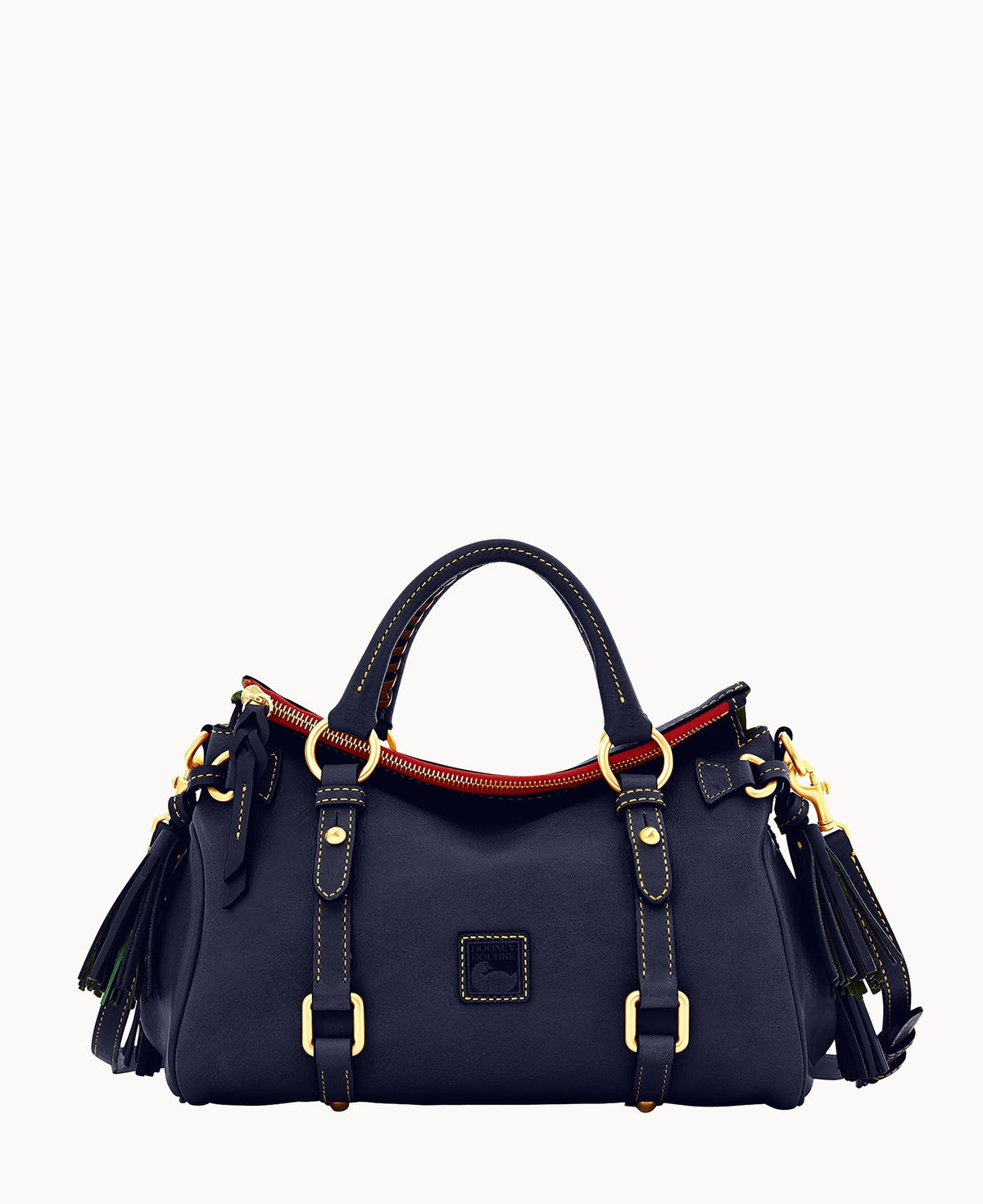 Florentine Mini Satchel - Navy
