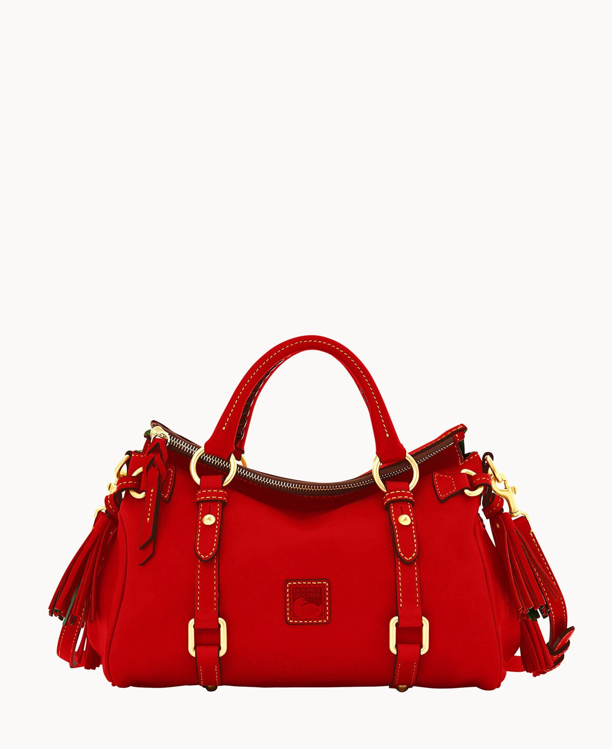 Florentine Mini Satchel - Red