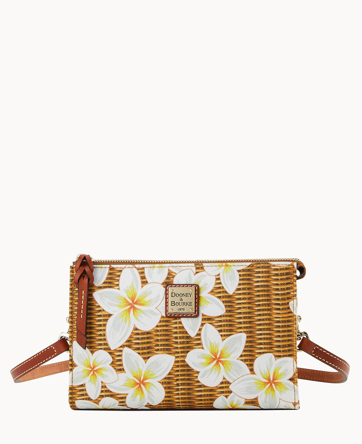 Plumeria Janine Crossbody - White