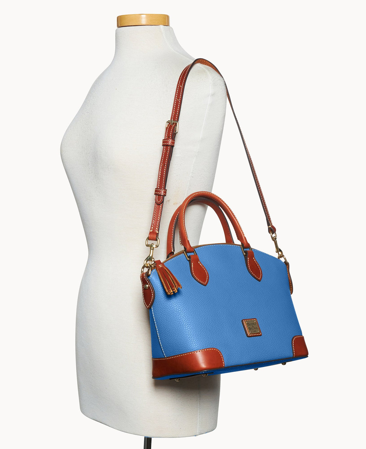 Pebble Grain Geena Satchel - Image 100