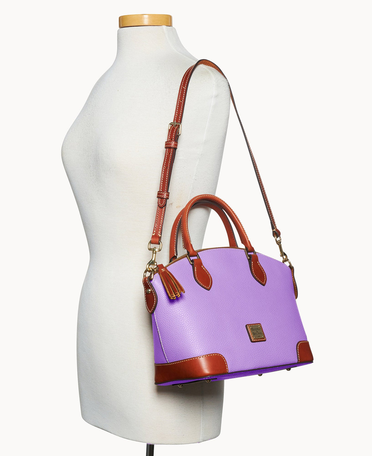 Pebble Grain Geena Satchel - Image 44