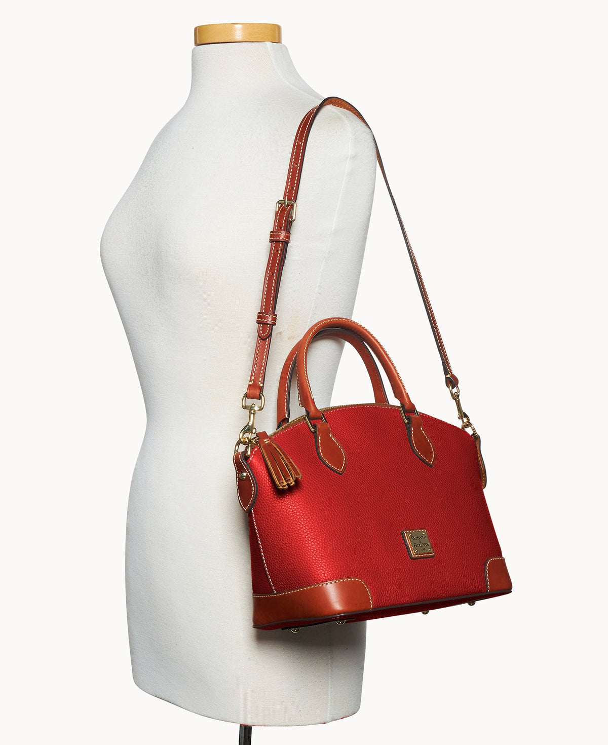 Pebble Grain Geena Satchel - Image 88