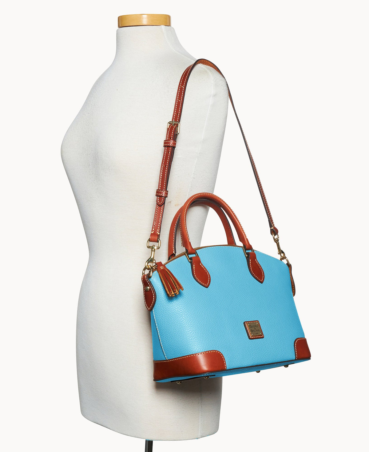 Pebble Grain Geena Satchel - Image 56