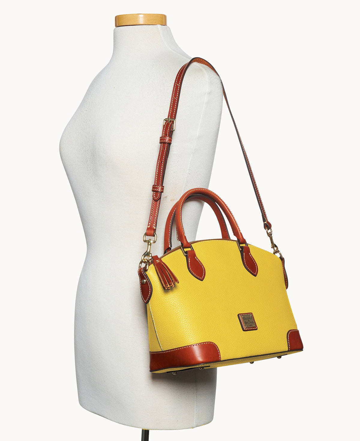 Pebble Grain Geena Satchel - Image 60