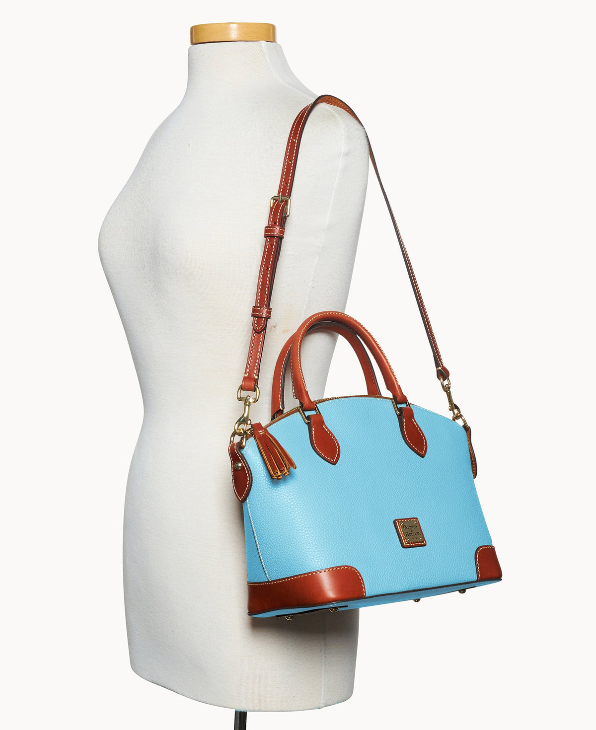 Pebble Grain Geena Satchel - Image 64