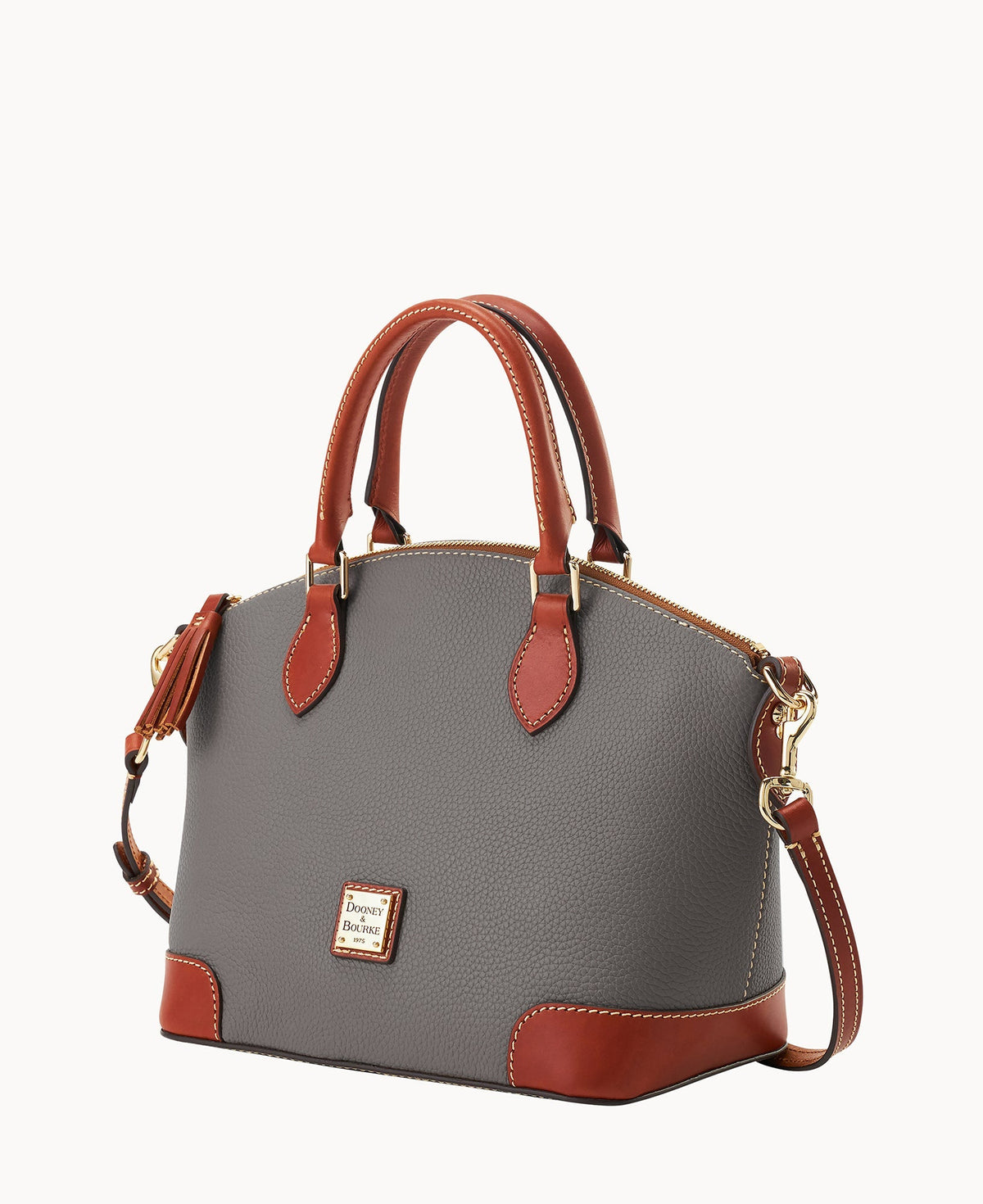 Pebble Grain Geena Satchel - Image 90
