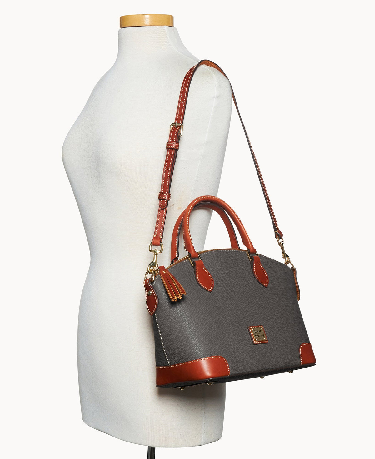 Pebble Grain Geena Satchel - Image 92