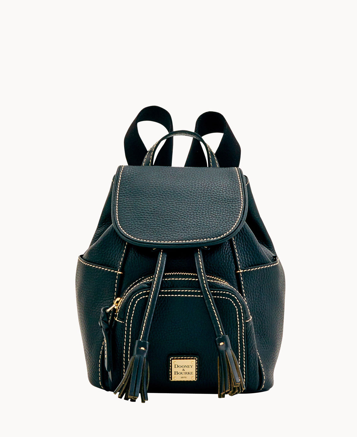 Pebble Grain Small Murphy Backpack - Black Black