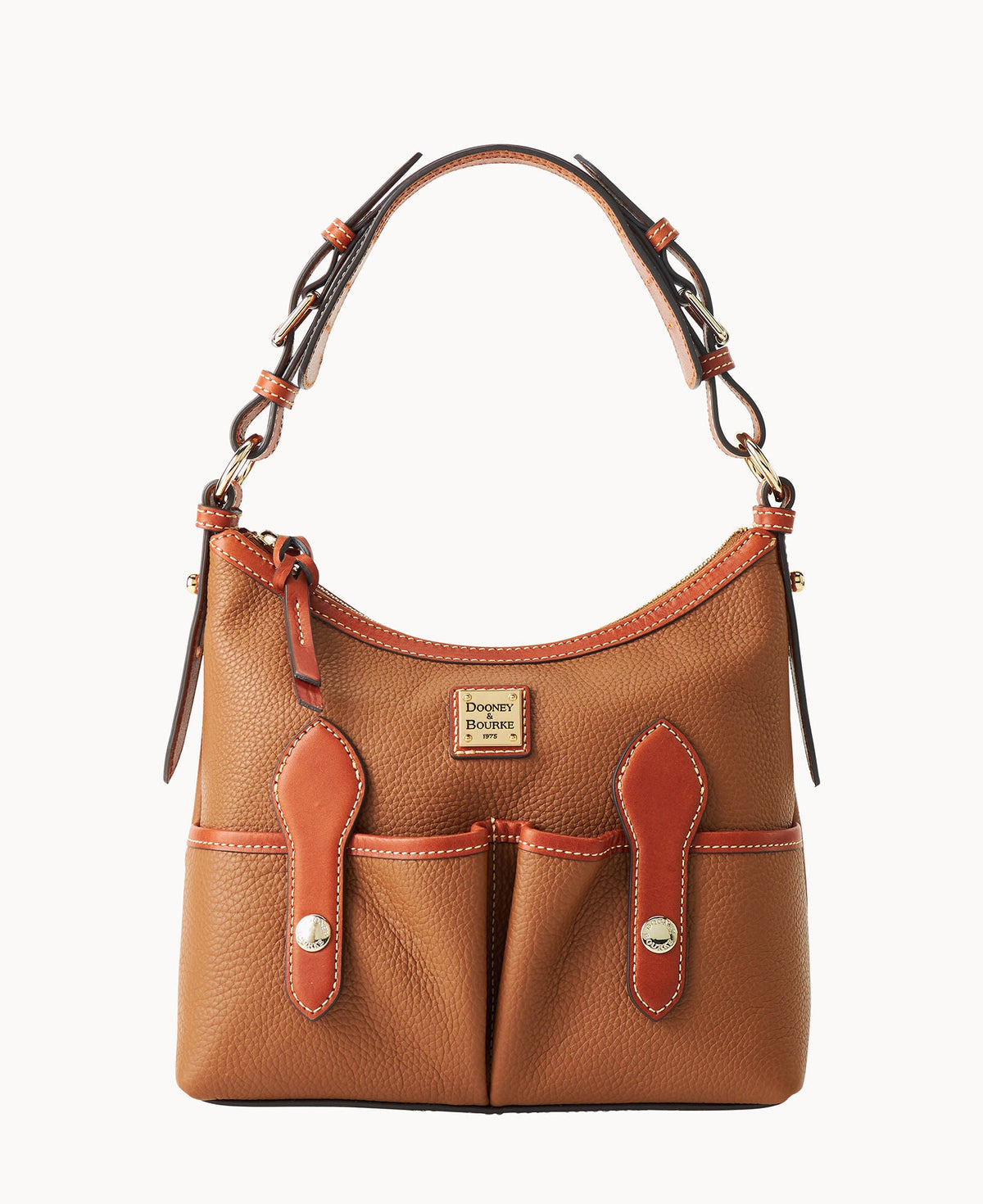 Pebble Grain Small Lucy - Caramel