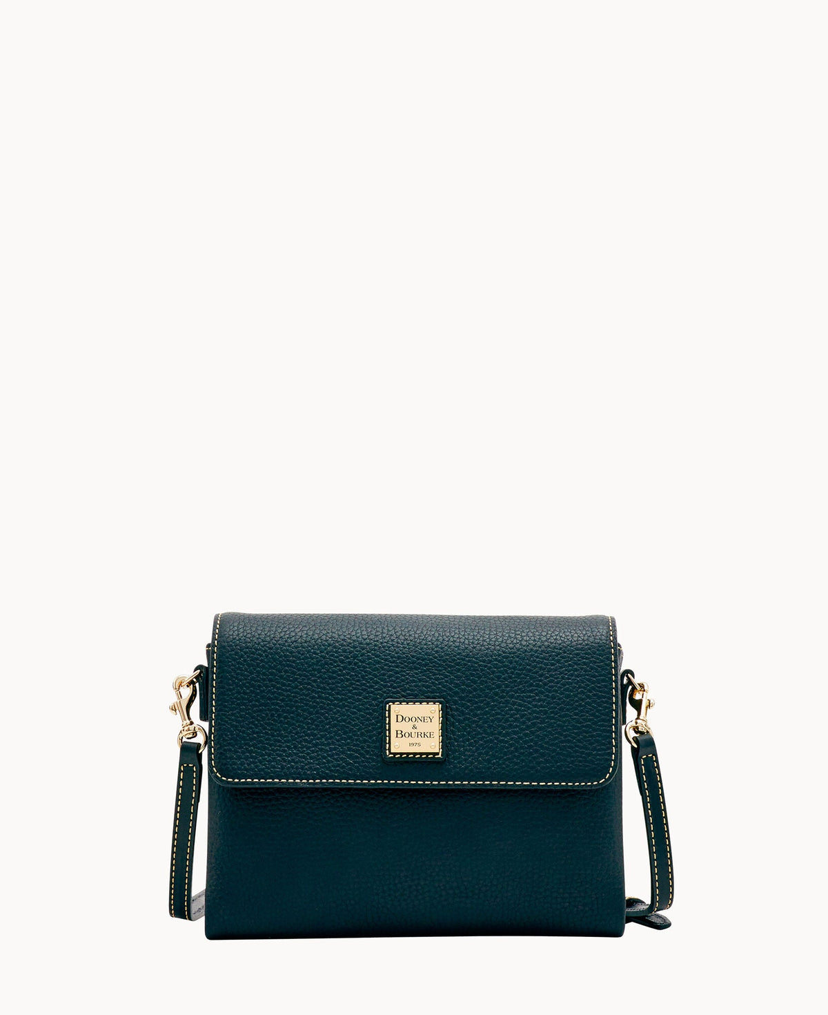 Pebble Grain Hunter Crossbody - Black Black