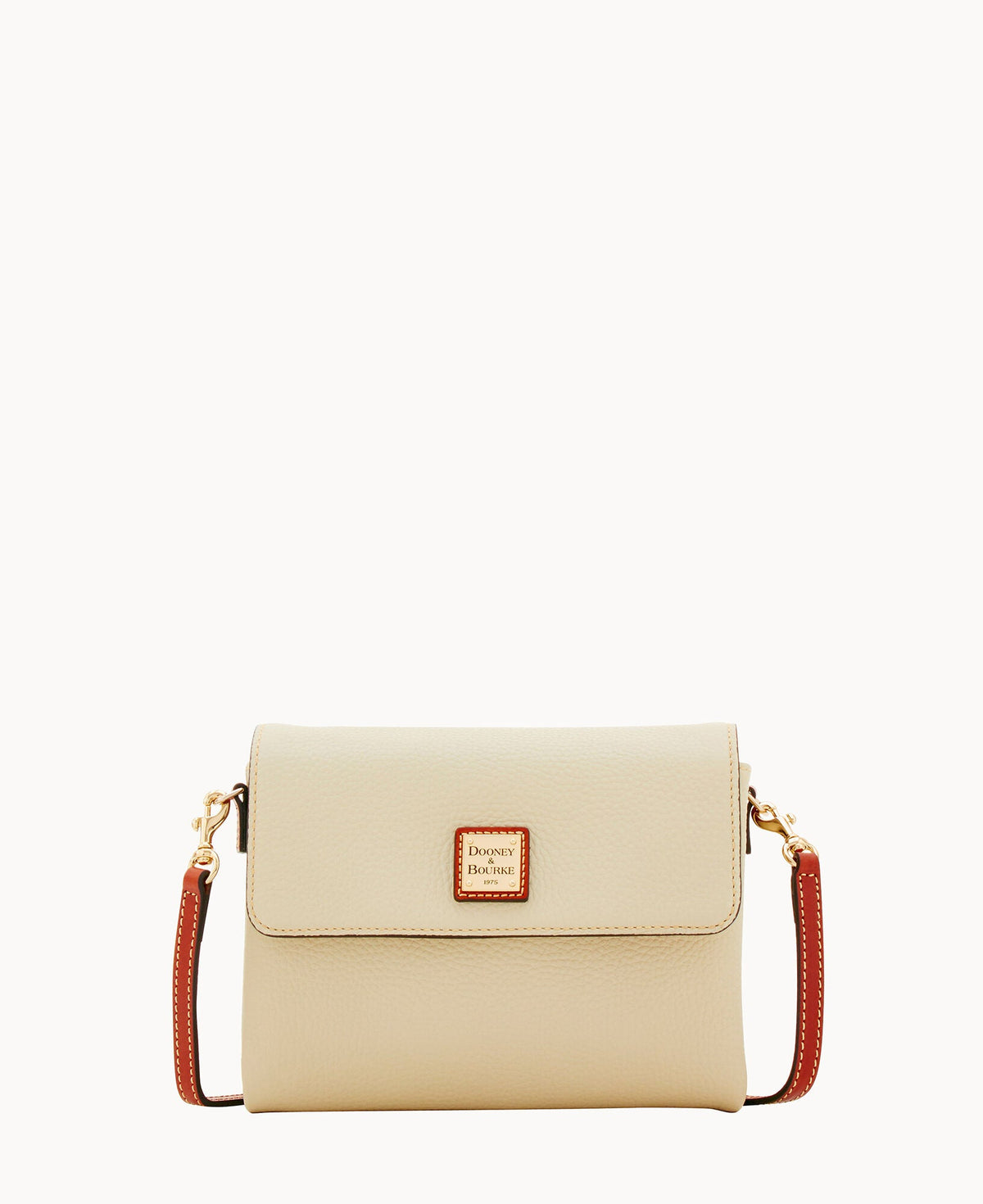 Pebble Grain Hunter Crossbody - Bone