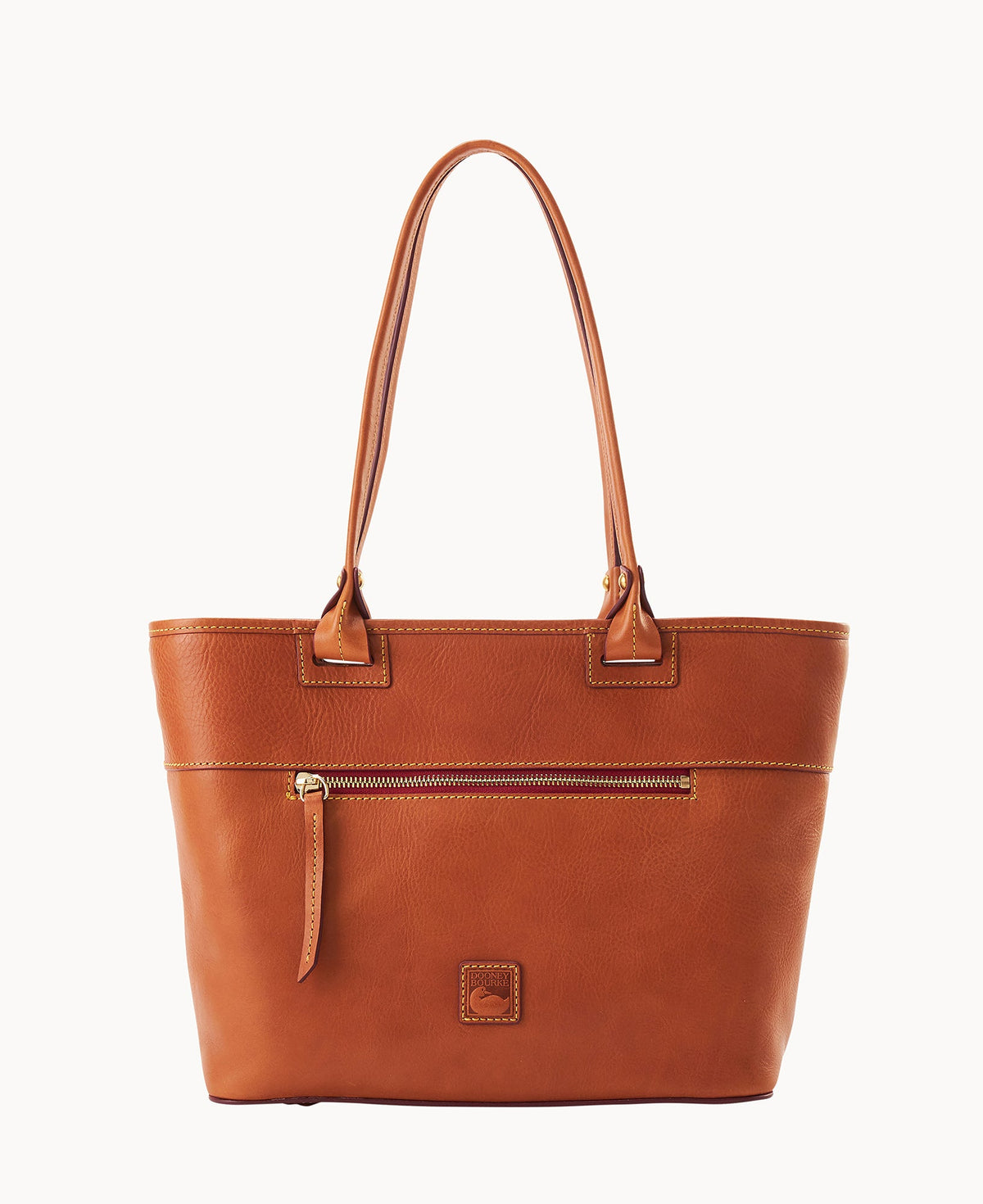 Florentine Zip Tote - Natural