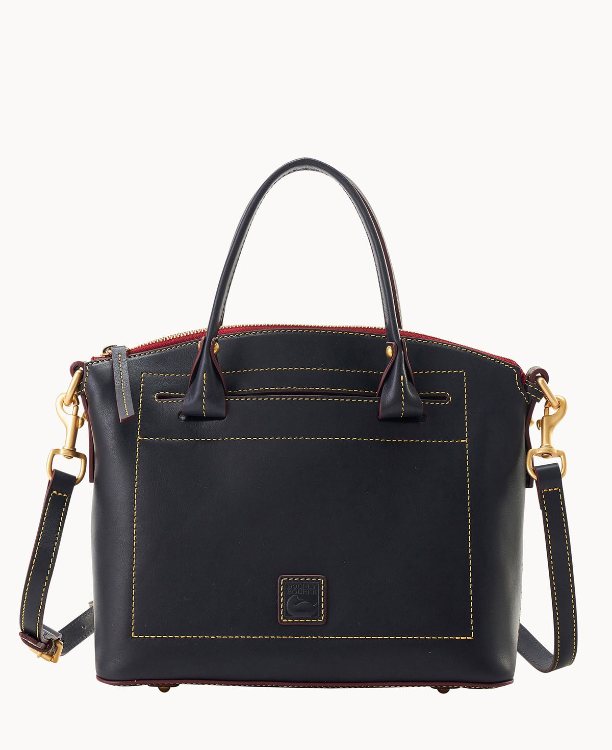 Florentine Domed Satchel - Navy