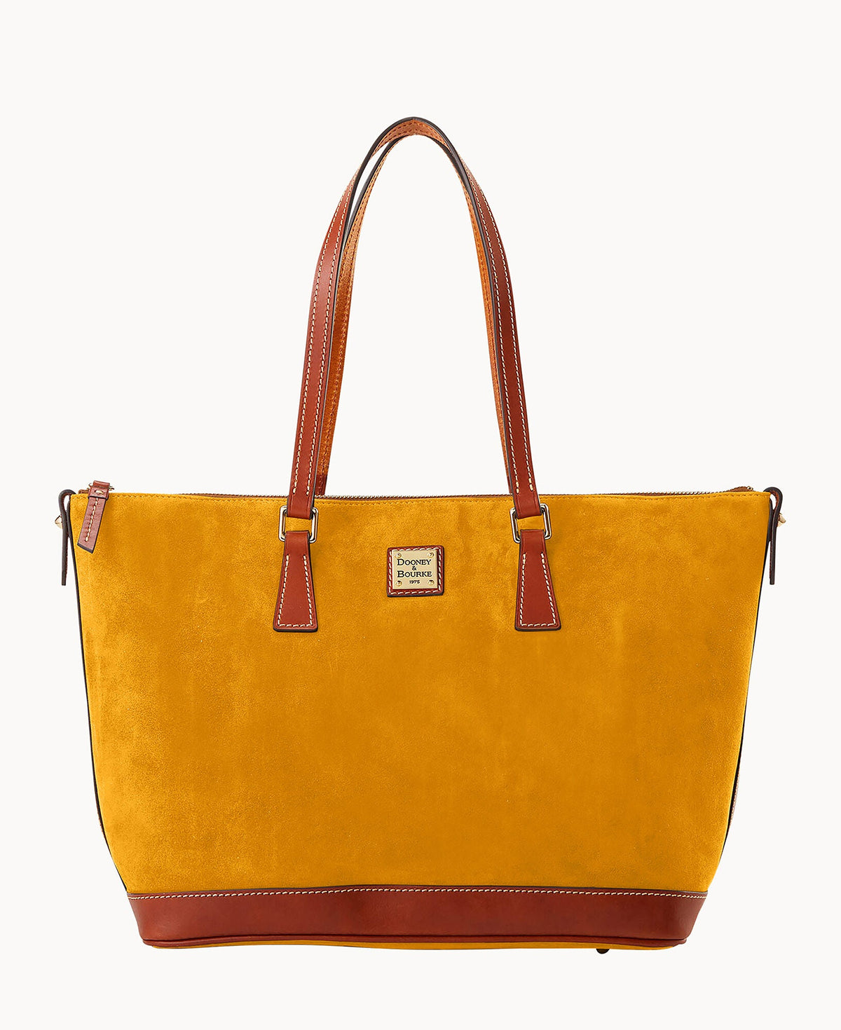 Suede Tote - Chamois