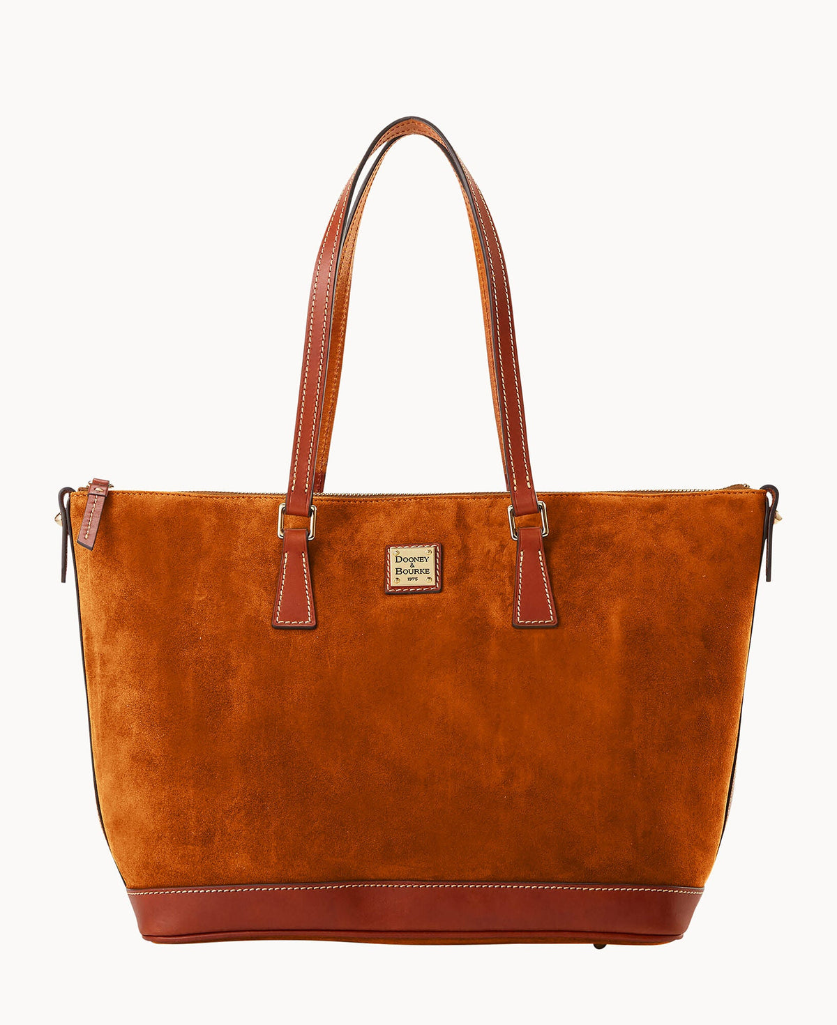 Suede Tote - Honey