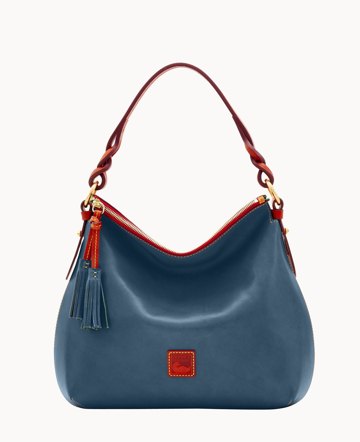 Florentine Twist Strap Hobo - Denim