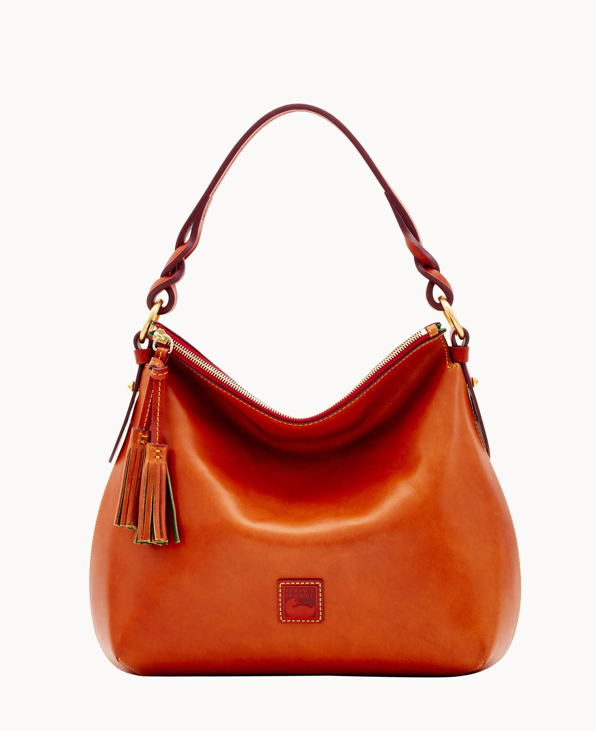 Florentine Twist Strap Hobo - Natural