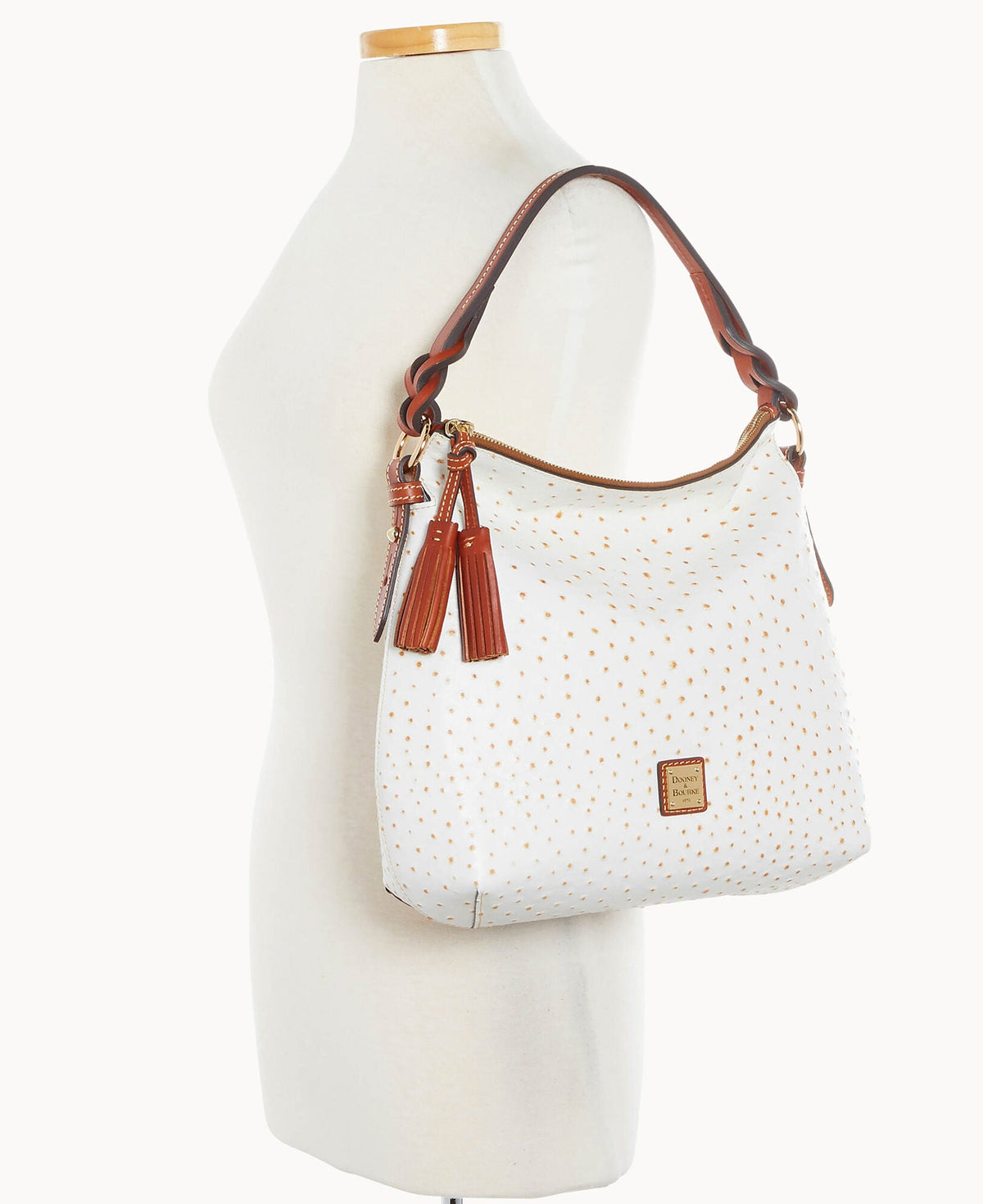 Ostrich Twist Strap Hobo - Image 40